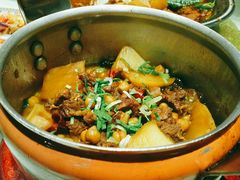 红罐鹰嘴豆焖牛肋肉-阿拉丁新疆风味餐厅·清真(罗廊巷店)