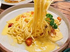 咸蛋黄南瓜意面-The Good Place好地方·Brunch·coffee(国贸店)
