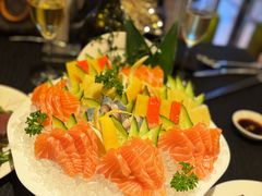 -大中华希尔顿酒店-念自助餐·海南美食·三文鱼