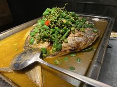 -探鱼·鲜青椒爽麻烤鱼(西南商都店)
