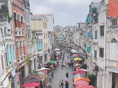 -海口骑楼小吃街