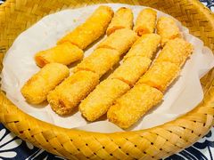 酥脆咸蛋卷-米庄·原味私房菜(骏壹万邦店)