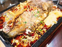 -东来菜馆•手抓海鲜家常菜•海鲜锅贴(鸽子窝店)