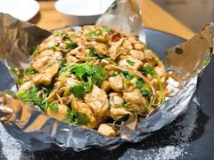 火焰豆腐包-朵朵开素食餐厅(后宰门街店)