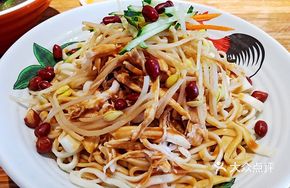 Chicken丝 Silver Sprout Sesame Noodles