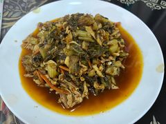 酸菜炒肉-泸沽肴(泸沽湖大洛水村农村信用社旁店)