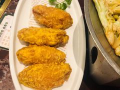 蛋黄鸡翅-新白鹿餐厅(西湖银泰店)