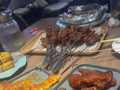 -街角等你.大连海鲜烧烤.经典铁板海鲜串(西安路店)