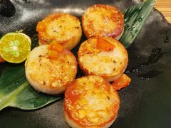 奶酪烤扇贝-柚子(假日店)