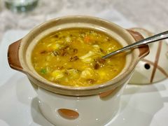 蟹粉芽米烩桃胶-新光酒家·河豚·海鲜·蟹料理(浦东店)