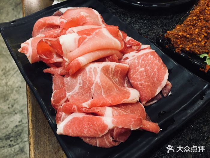 千源九宫格老火锅(解放碑店)手工老肉片图片 - 第163张
