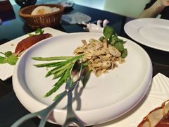 黑松露炒芦笋和笋衣-大董烤鸭店(王府井店)