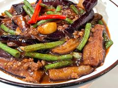 铁板茄子豆角-清晖小苑•顺德地方菜(壹海城店)