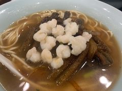 虾爆鳝面-奎元馆.百年奎元.非遗传承(西湖边的解放路店)