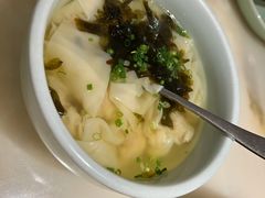 鸡汤虾仁小馄饨-绿茶餐厅(西单老佛爷店)