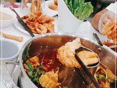 -秋波里爆蛋豆腐虾·清真(开元万达店)