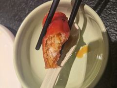 红米脆皮鲜虾肠-蝴蝶里·粤菜·点心(滨江龙湖店)