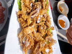 炸鱿鱼-金龙烧烤·牛肉面(西塔店)