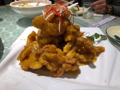 锅包肉-华盛园卷子王农家菜水库鱼