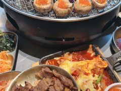 -草家酱蟹炭火烤肉店(珲春南路一店)