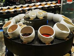 自助调料区-鼎香缘海鲜自助火锅烤肉(锦辉购物广场店)