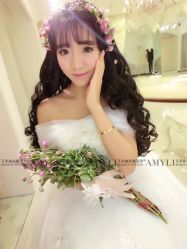 点击看大图 -艾米丽婚纱礼服