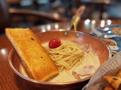 培根奶油意面-I HOLIC艾豪丽披萨(KKone店)
