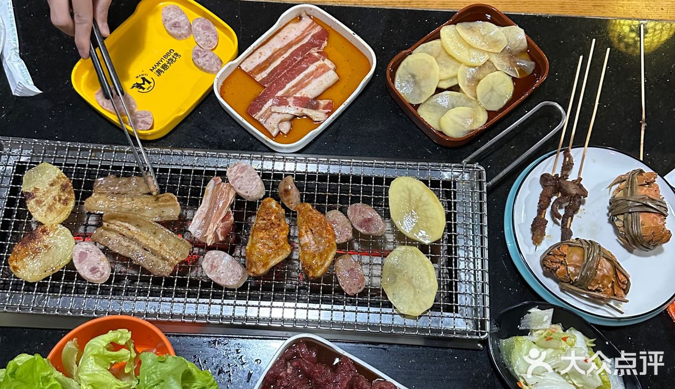 桂林老牌烤肉下血本？？？一桌才四十多