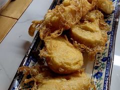 鸡蛋炸馒头片-大槐树烤肉馆