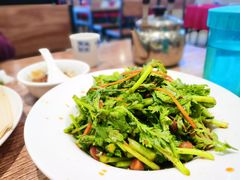 老醋茼蒿-长城东北菜(新港西路店)
