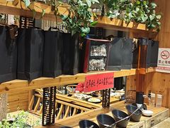 自助调料区-禾记花园涮肉餐厅