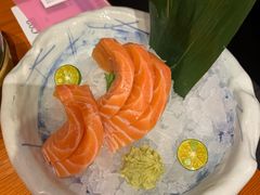 三文鱼刺身-有喜屋·烧鸟·居酒屋(三钢里店)