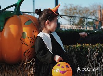 迪士尼小镇拍大片之万圣trick or treat