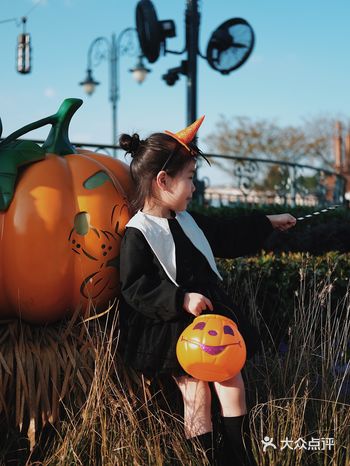 迪士尼小镇拍大片之万圣trick or treat