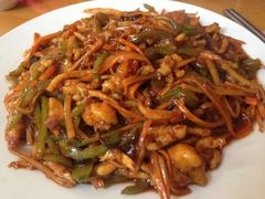 鱼香肉丝-龙福祥餐馆