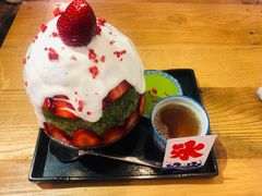 草莓抹茶冰-WONDER ICE 萬得冰田(建設路总店)