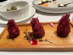 紫薯虾仁-富淳饭店(陆家嘴保利广场店)