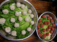 鲮鱼丸和牛肉丸-顺德一品粥·20年凤城老字号(芳村店)