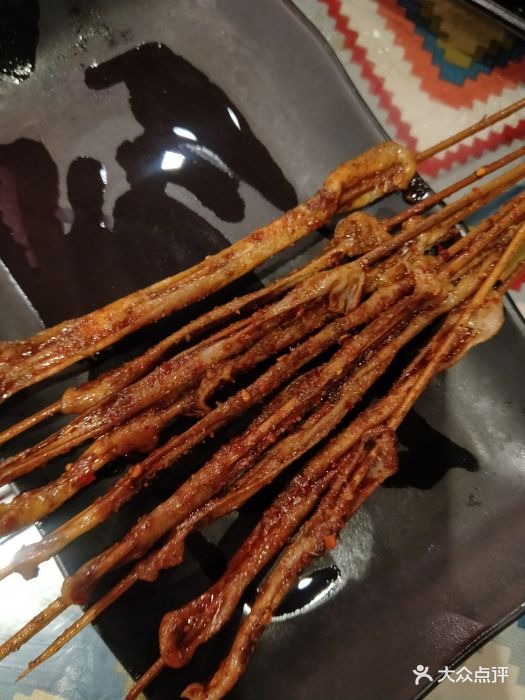 宜把火把把烧(静安店)秘制烤鸭肠图片