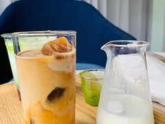 黑砖拿铁-dotcom coffee古点咖啡(致真大厦店)