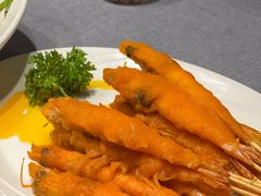 咸蛋黄串虾-金哥私房菜馆(张府园总店)
