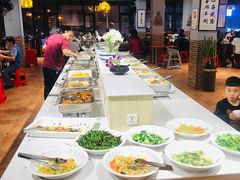 自助取餐区-百荷园蔬食自助餐厅(德辉广场店)