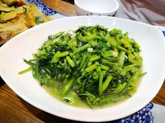 炒野芹菜-下梅人家土菜馆(历史文化餐厅度假区店)