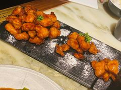 雪花糖醋里脊-绿茶餐厅(昌平悦荟店)