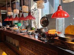 自助取餐区-怡咖啡海鲜自助餐厅(浦东香格里拉店)