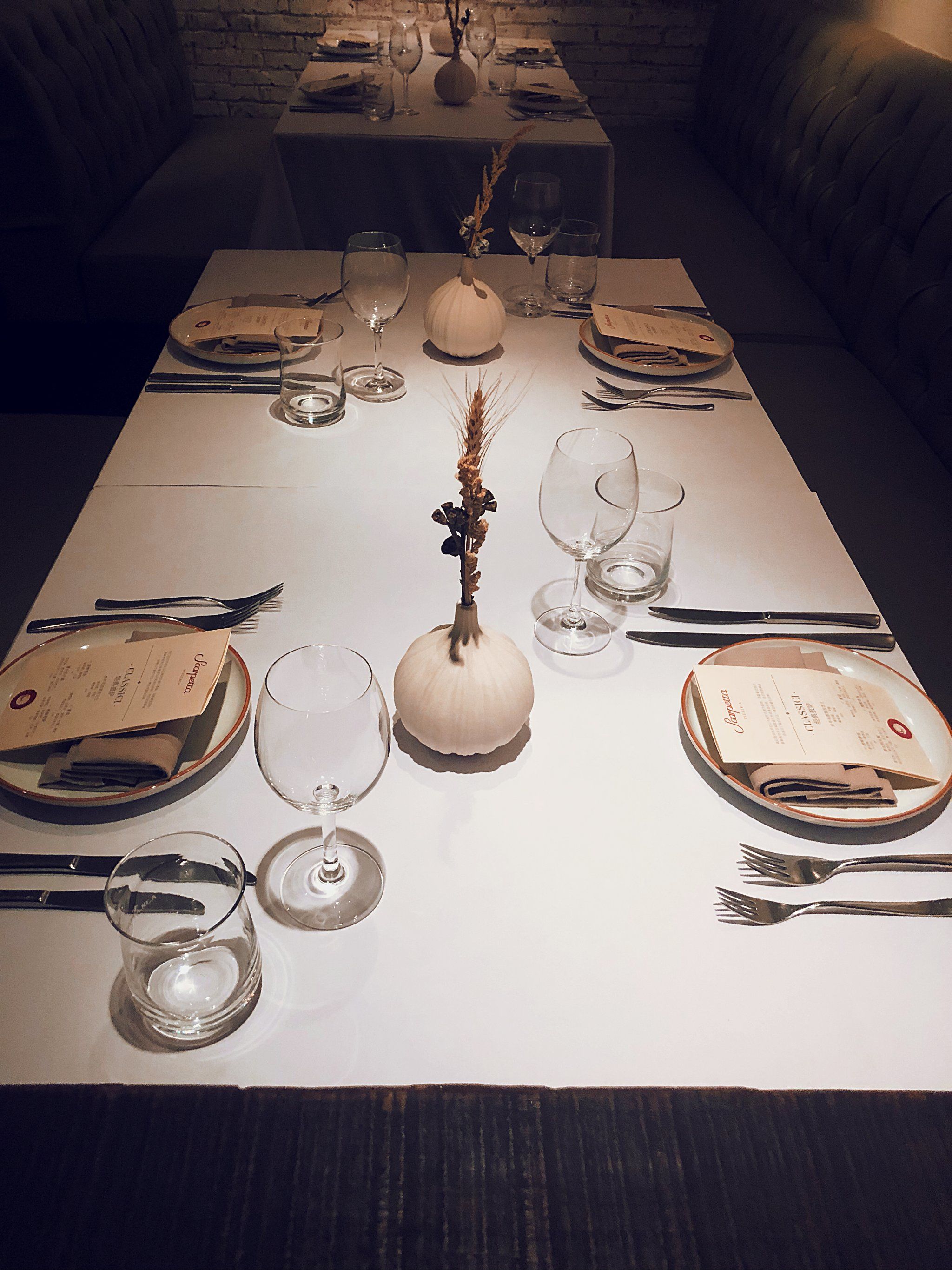 食光西餐厅scarpetta,氛围浪漫而舒适