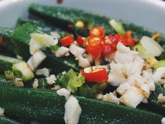 秋葵-楚媚娘炭火蛙锅(宽厚里店)