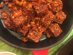 麻辣牛肉-宝轩渔府·老字号海鲜·正宗津菜(水上店)