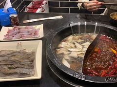 宽板凳鲜毛肚-宽板凳老灶火锅(簋街店)