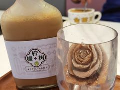 冠军玫瑰冰奶茶-柠檬树茶餐厅(海雅缤纷城店)